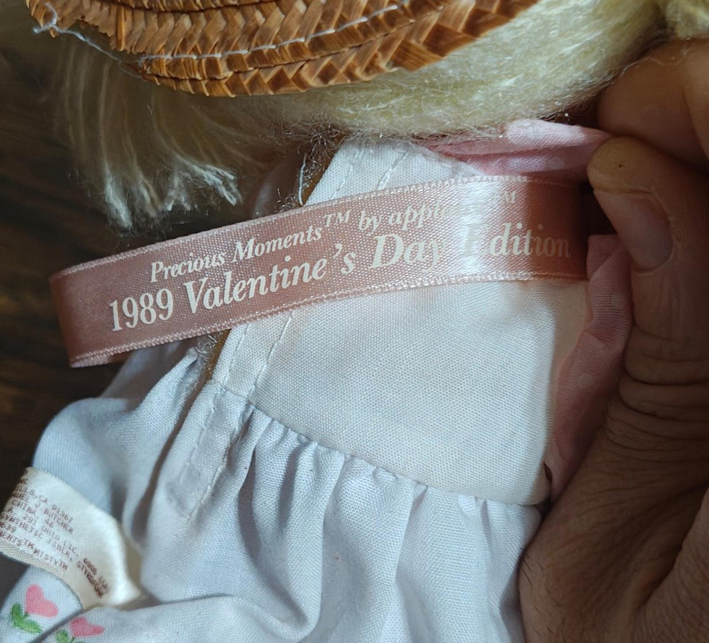 1988 Vintage Precious Moments Love Grows "Sweet Heart" Misty Doll Plush