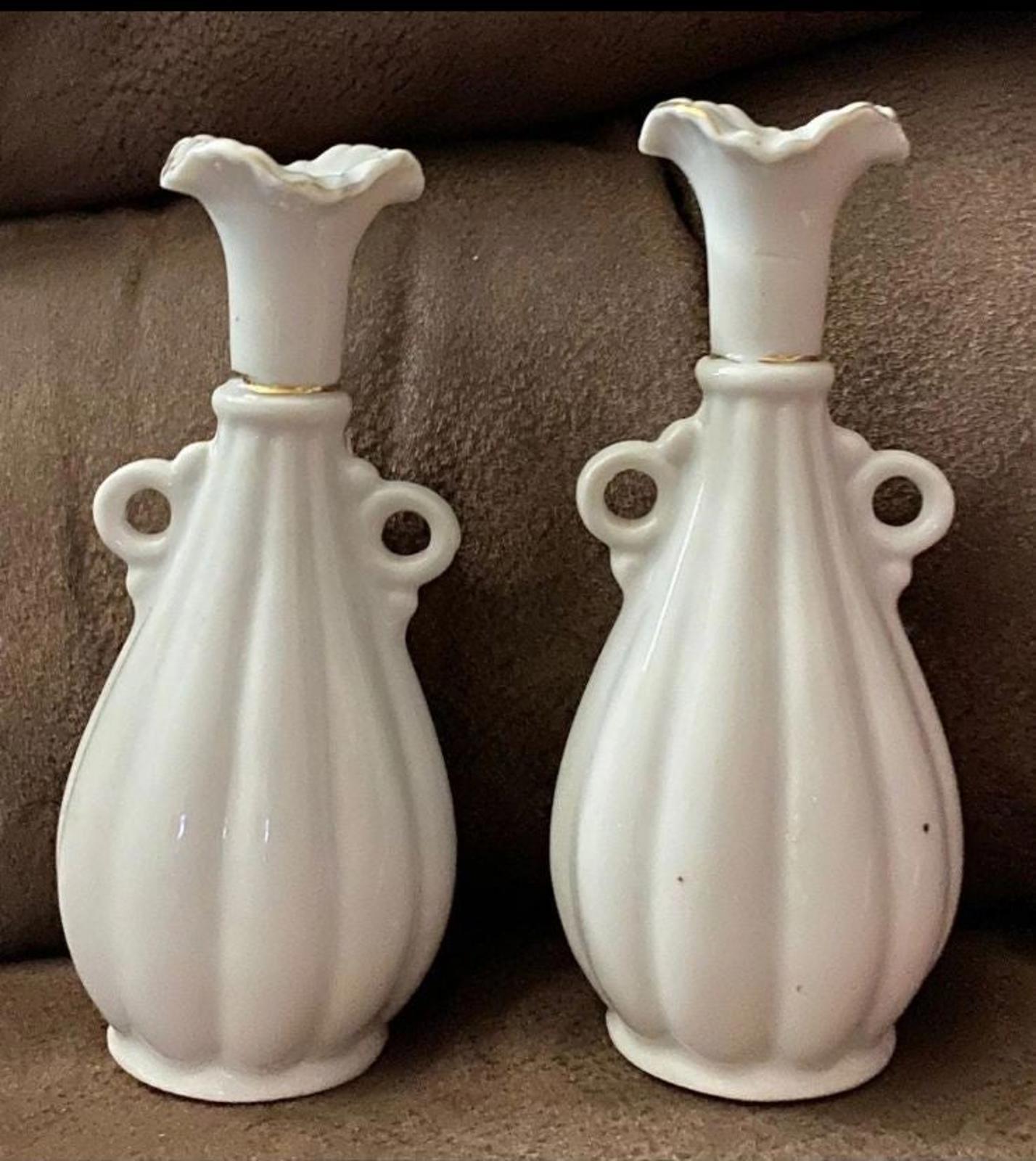 1950's Tilso and Nasco Japan Hand painted vases