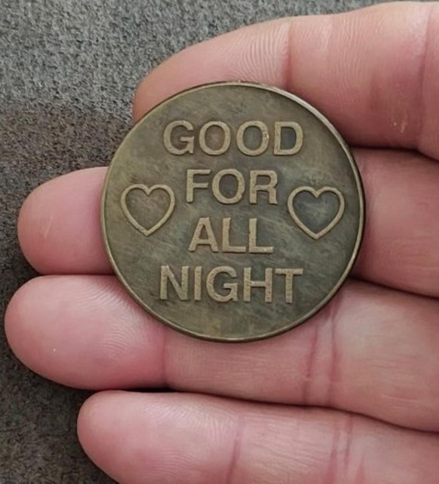 Vintage Rosie's Palace Saloon Brothel Fantasy Token