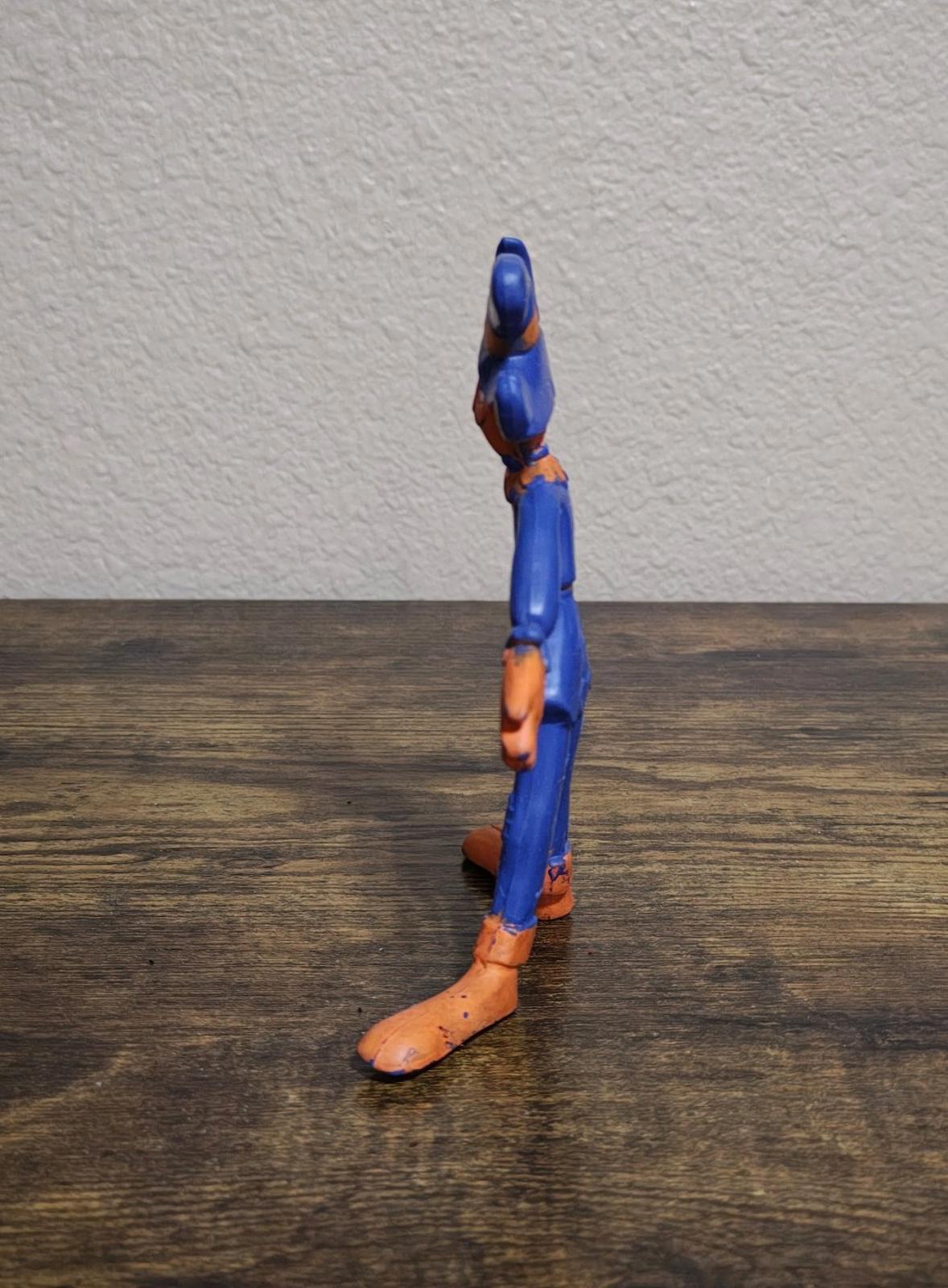 1968 Rare MGM Wizard of Oz Scarecrow Bendy Rubber Figure By Rubb'r Nik
