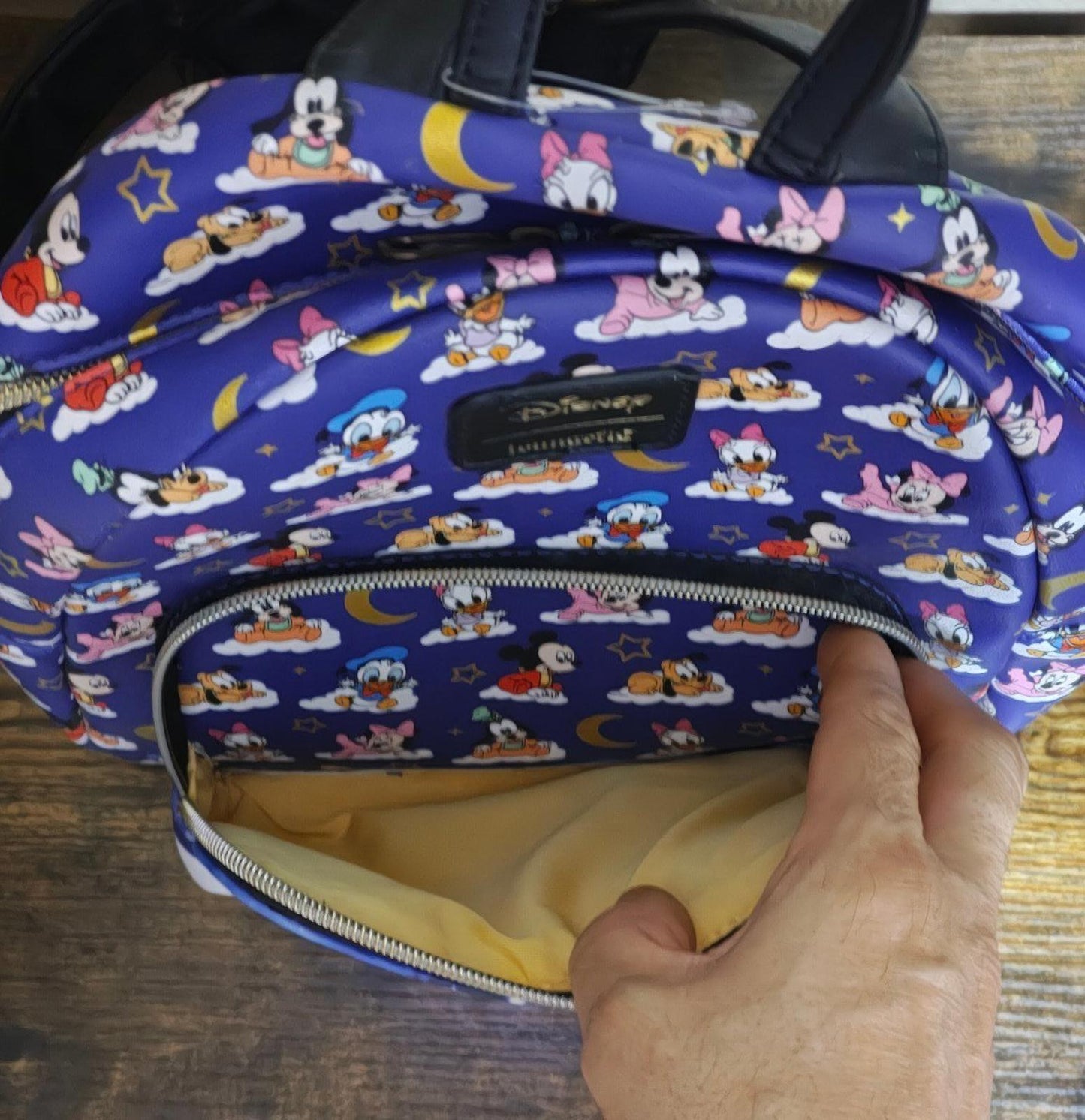 Loungefly Disney Baby Sensational Six Mini Backpack NWOT