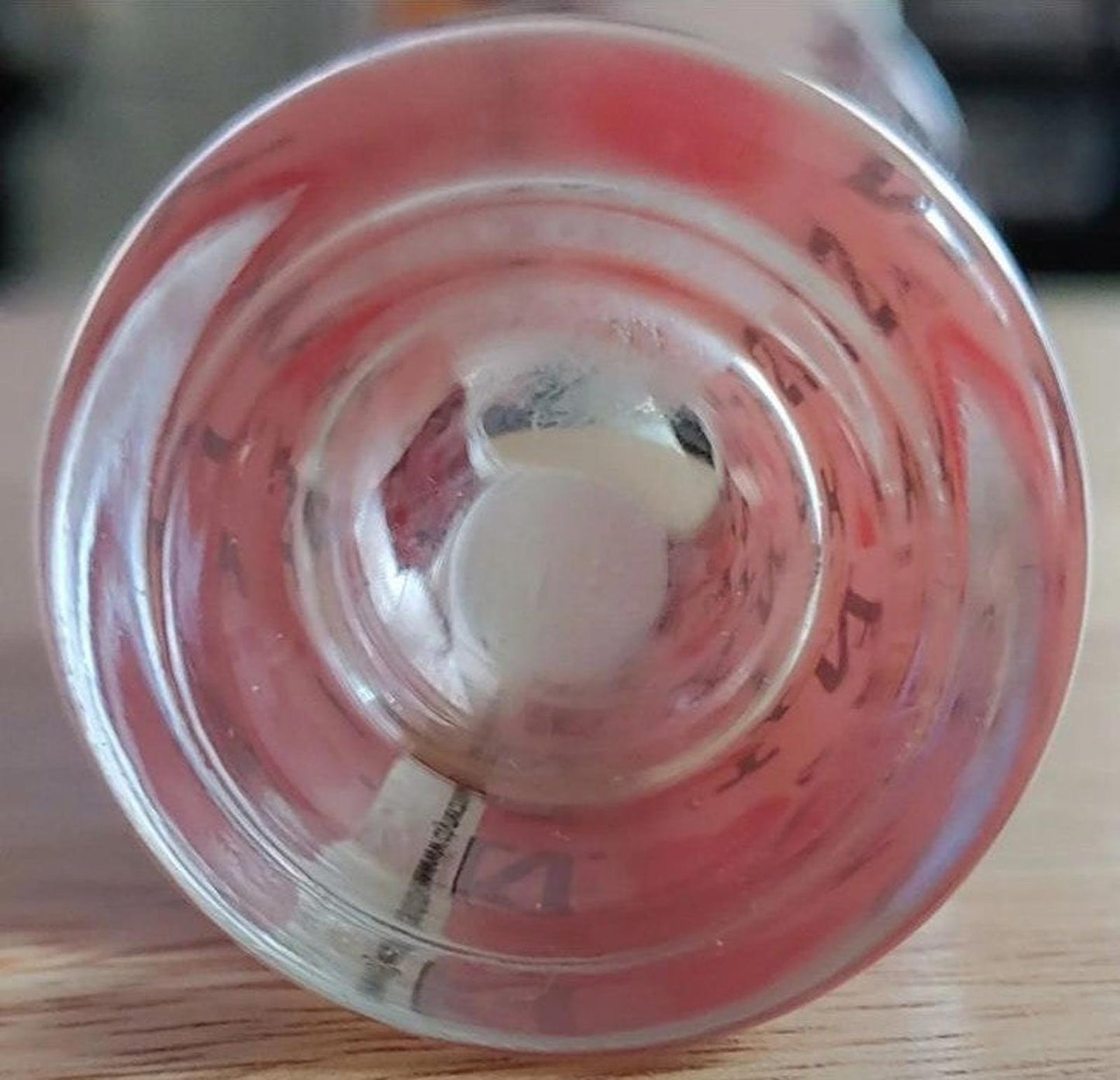 I Love New York Pink Cordial Double Shot Glass