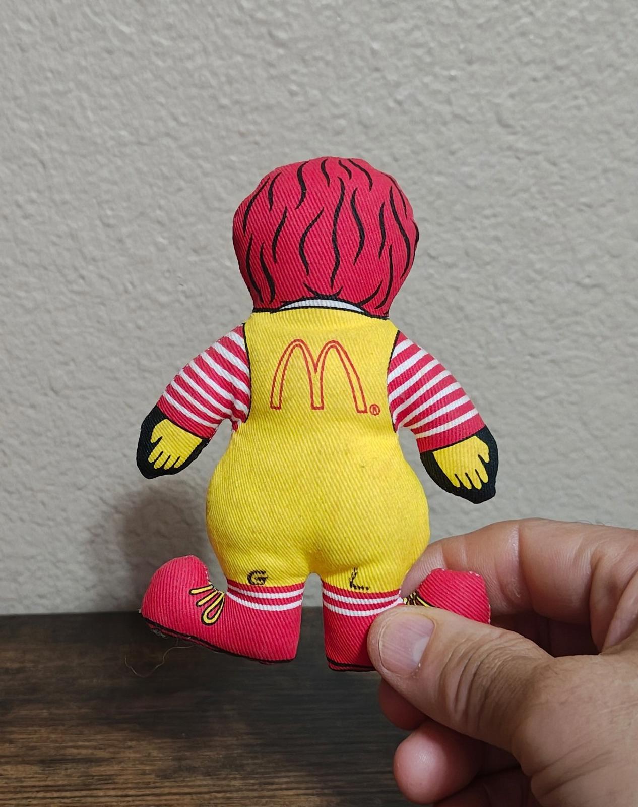 1984 McDonald's Ronald McDonald Happy Meal Plush Doll