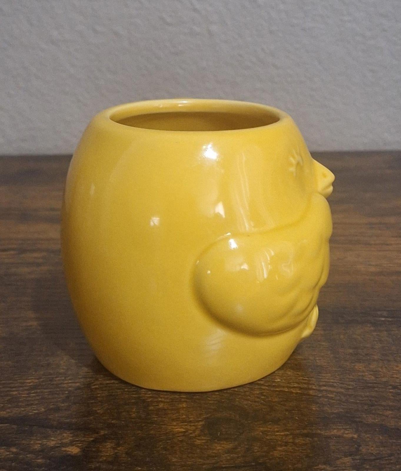 3D Embossed Yellow Chick Ceramic Mug