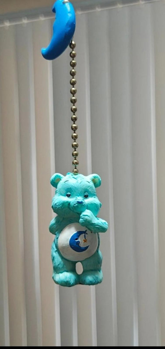 2004 Collector Series Bedtime Bear Care Bear Figure Fan Pull