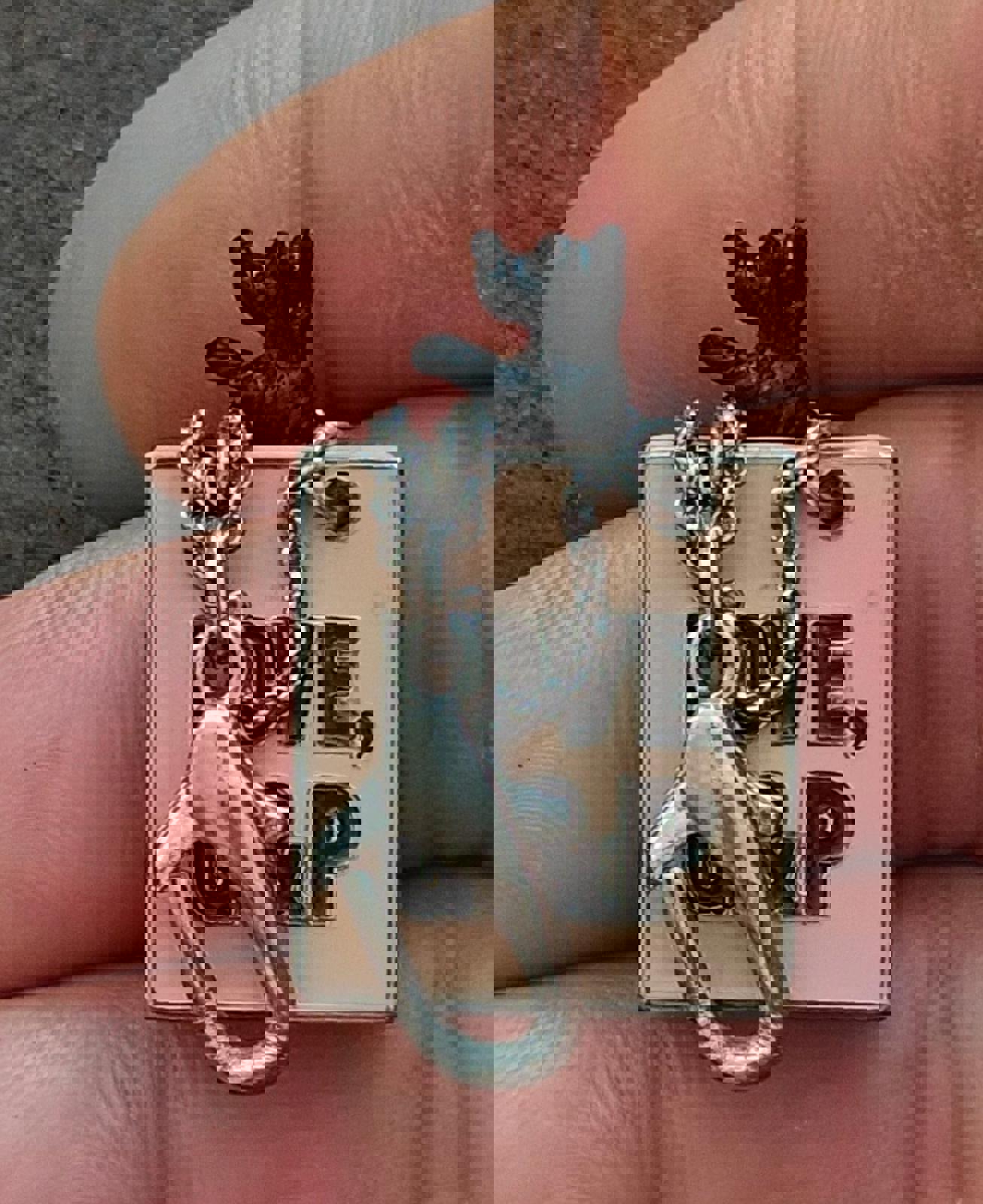 Rare Juicy Couture Women's Scottie Dog Choose Juicy Pink Shopping Bag Charm