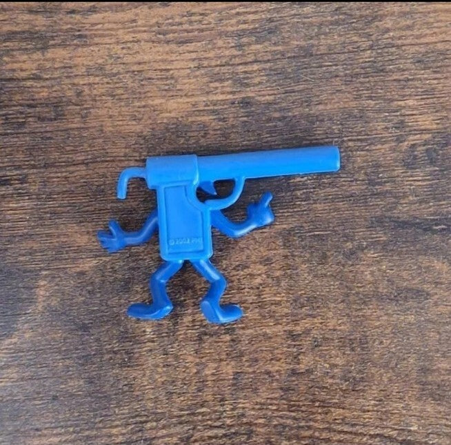 2002 MIsfit Toy Jelly Squirt Gun-PVC Figure.