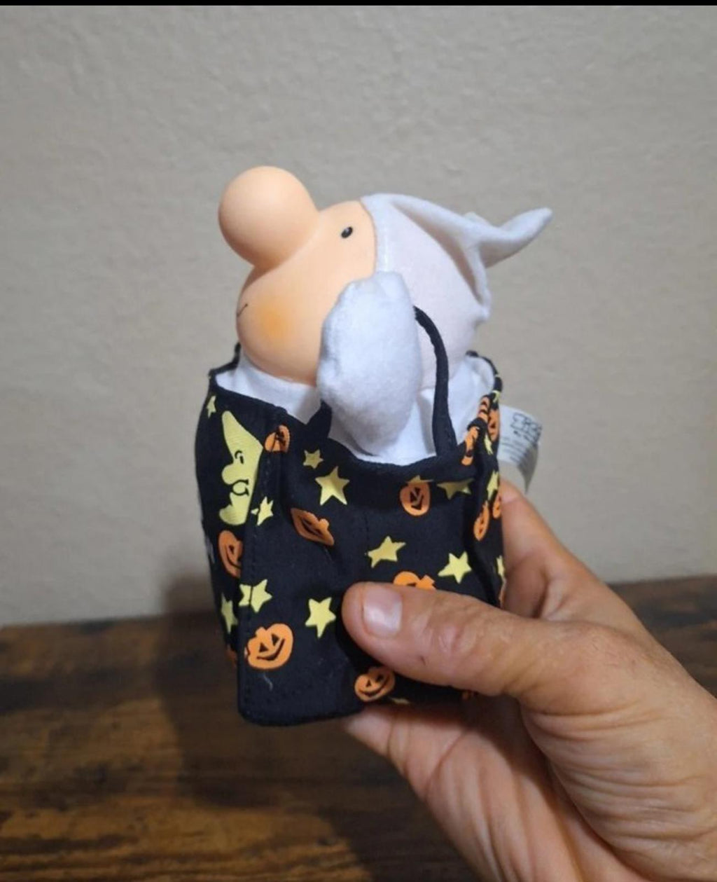 1991 Vintage Halloween " Boo I Love You" 7" Ziggy Plush