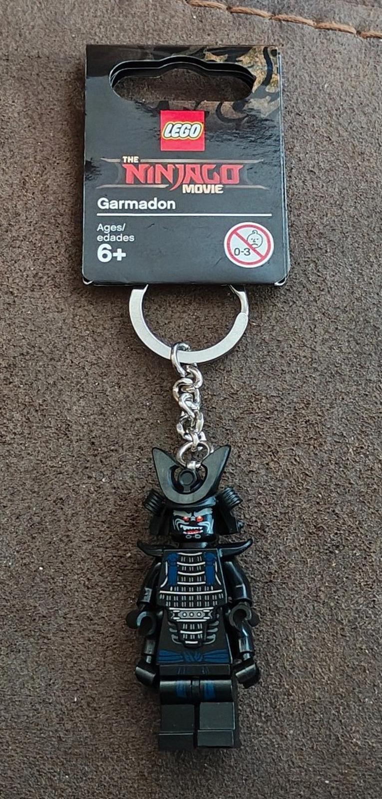 Rare Retired Lego Garmadon Ninjago Movie 853757 Minifigure Keychain/Keyring New