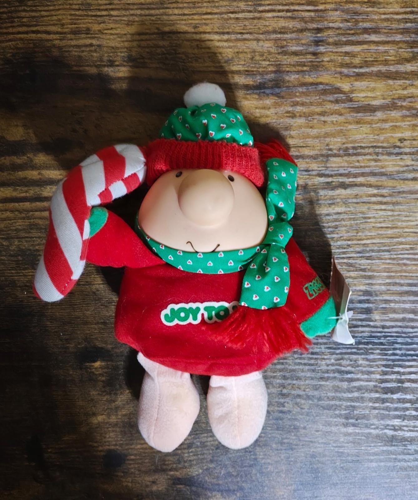 1991 Vintage "Joy To You" 7" Christmas Ziggy Plush