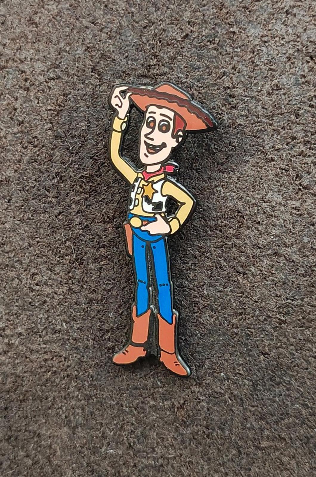 1999 Disney Pixar Toy Story Sheriff Woody Collectible Metal Pin