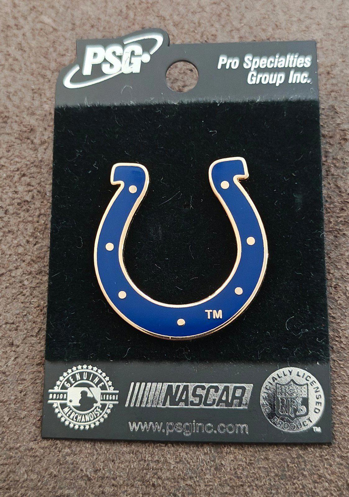 2001 Indianapolis Colts Gold Tone Enamel Pin New