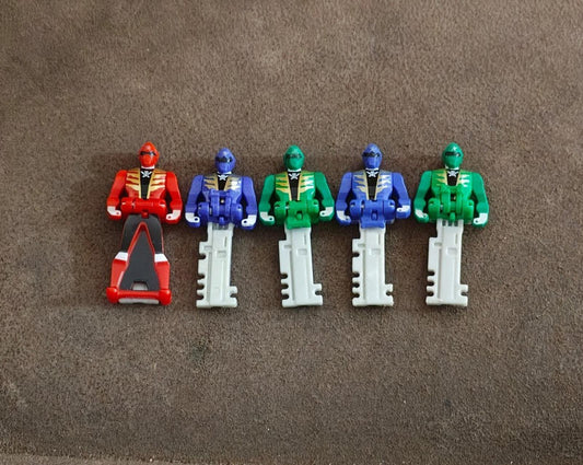 Cool Mini Power Rangers Super Megaforce Ranger Keys