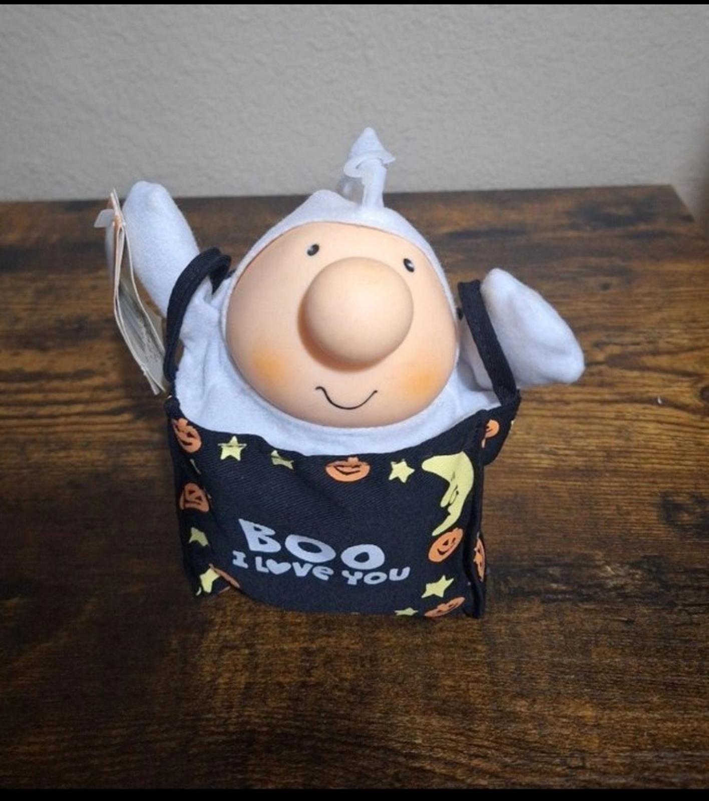 1991 Vintage Halloween " Boo I Love You" 7" Ziggy Plush