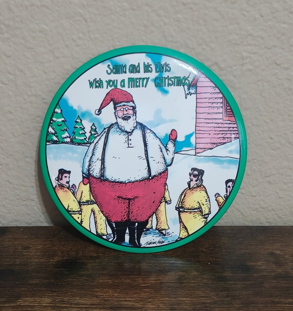1980s Santa Without a Cause Design Pin