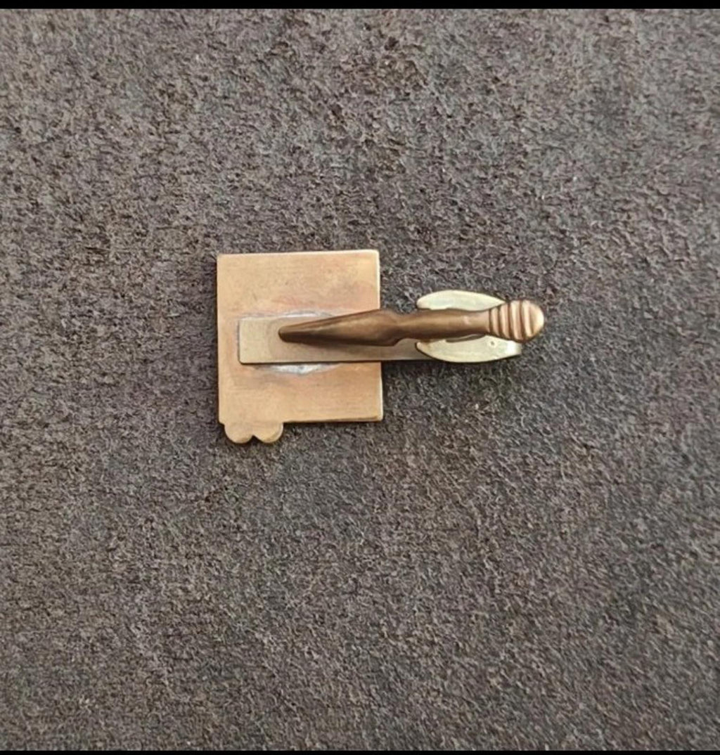 1968 Heavy Brass Nixon Presidential Campaign Tie Clip