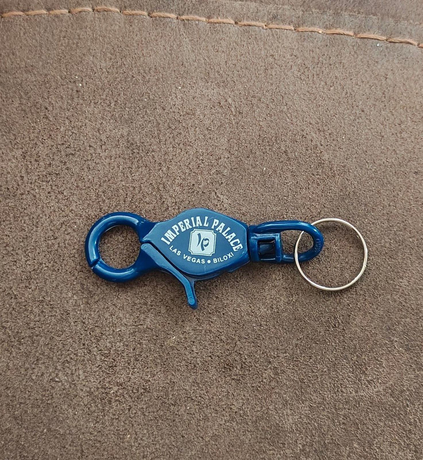 1990s Vintage Imperial Palace Las Vegas Biloxi Casinos Keychain