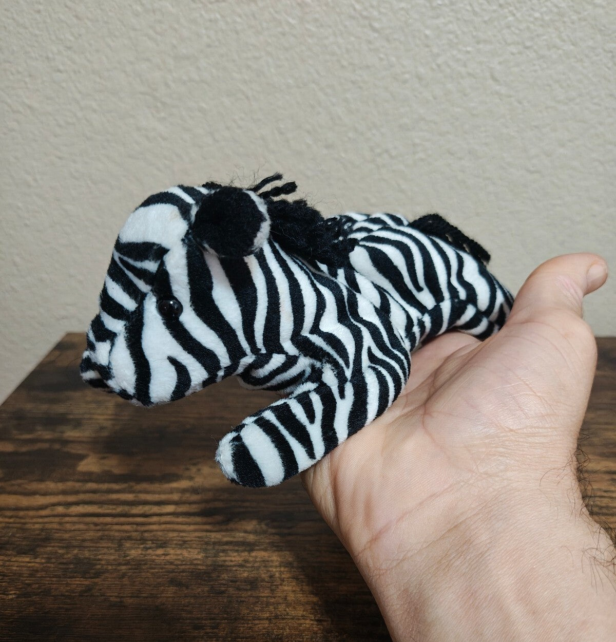 1995 Ty Beanie Baby Ziggy the Zebra Plush