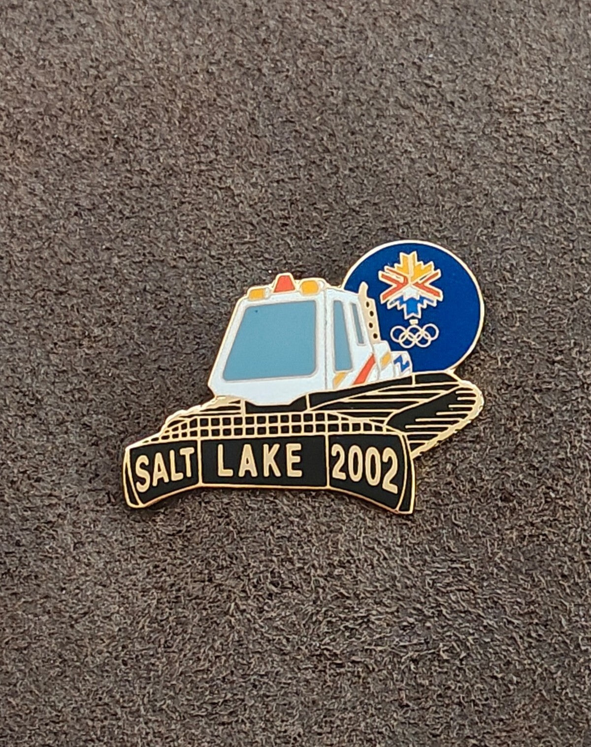 Salt Lake 2002 Winter Olympic Games Trail Groomer Pin