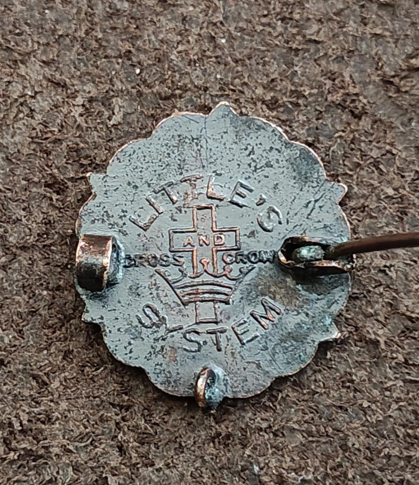 1940s/50s Lutheran Sunday School Bronze Pin