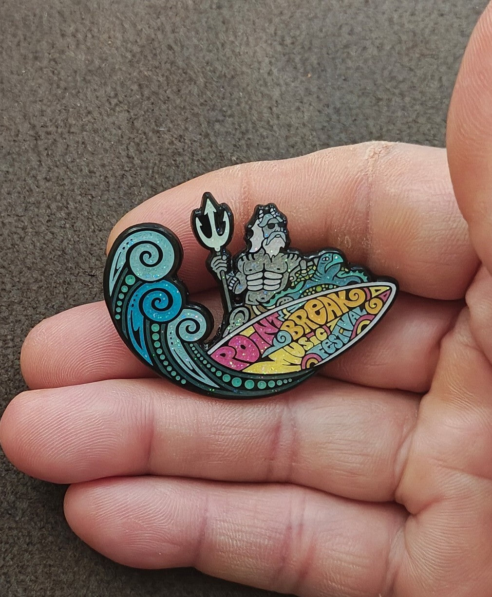 Danny Steinman Point Break Music Festival 2024 VIP Pin-LE 045/420 Low Number #45