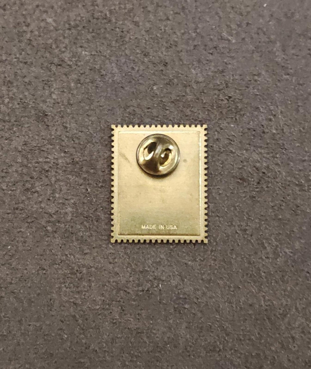 1997 USPS Classic Monster Stamp Gold Tone Wolfman Lon Chaney Jr. Pin