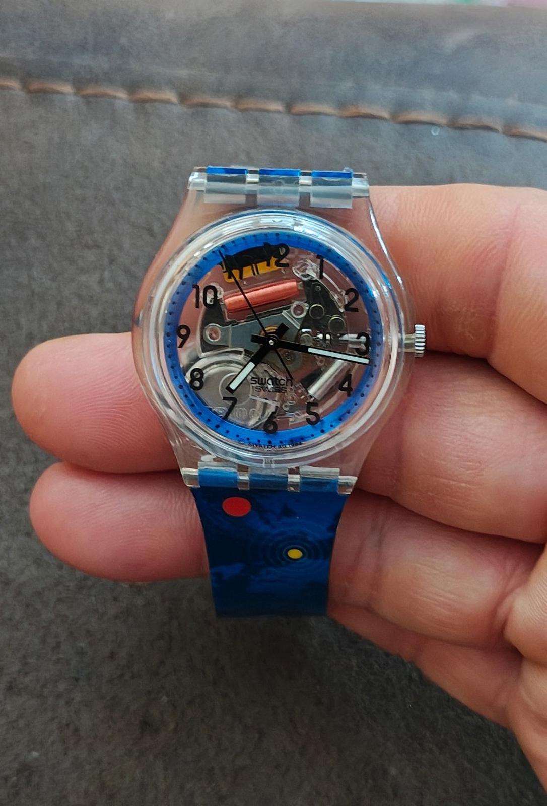 1994 Swatch Zurich Financial Services Unisex Swatch Watch