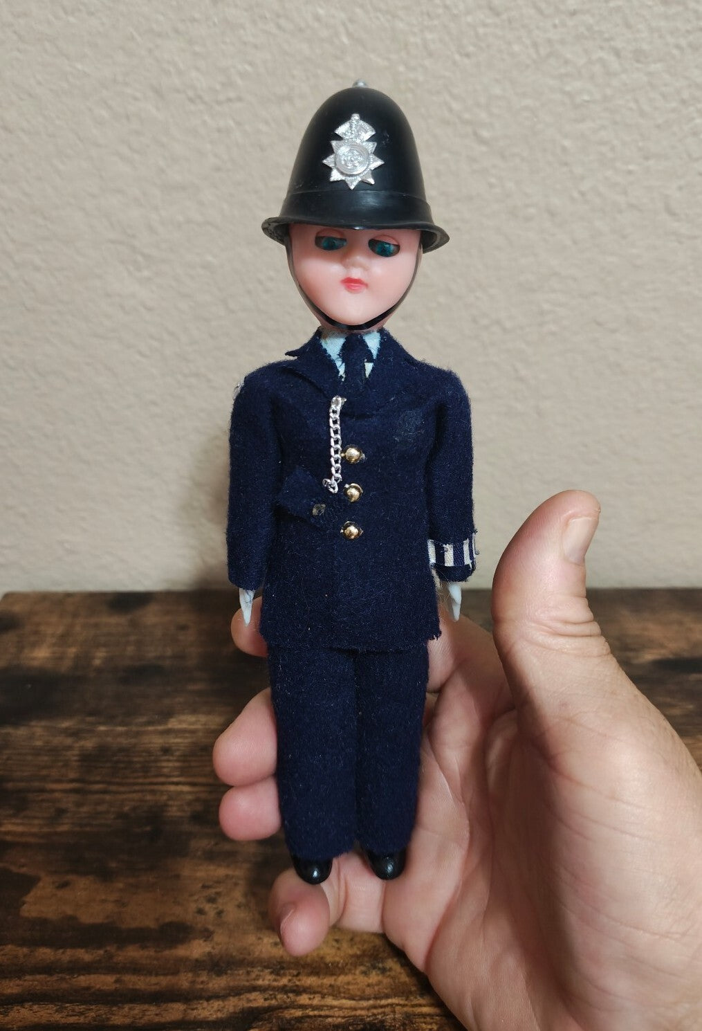1950s/60s British Police Officer Sleepy Eyes Doll