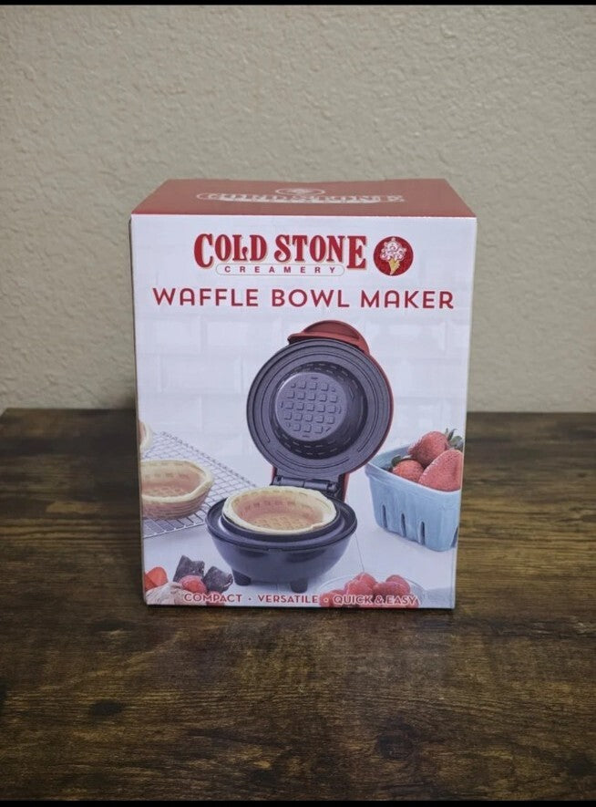 Cold Stone Creamery Waffle Bowl Maker  NIB