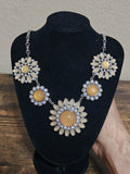 Retired Lia Sophia "Christina's Joy" Statement Necklace