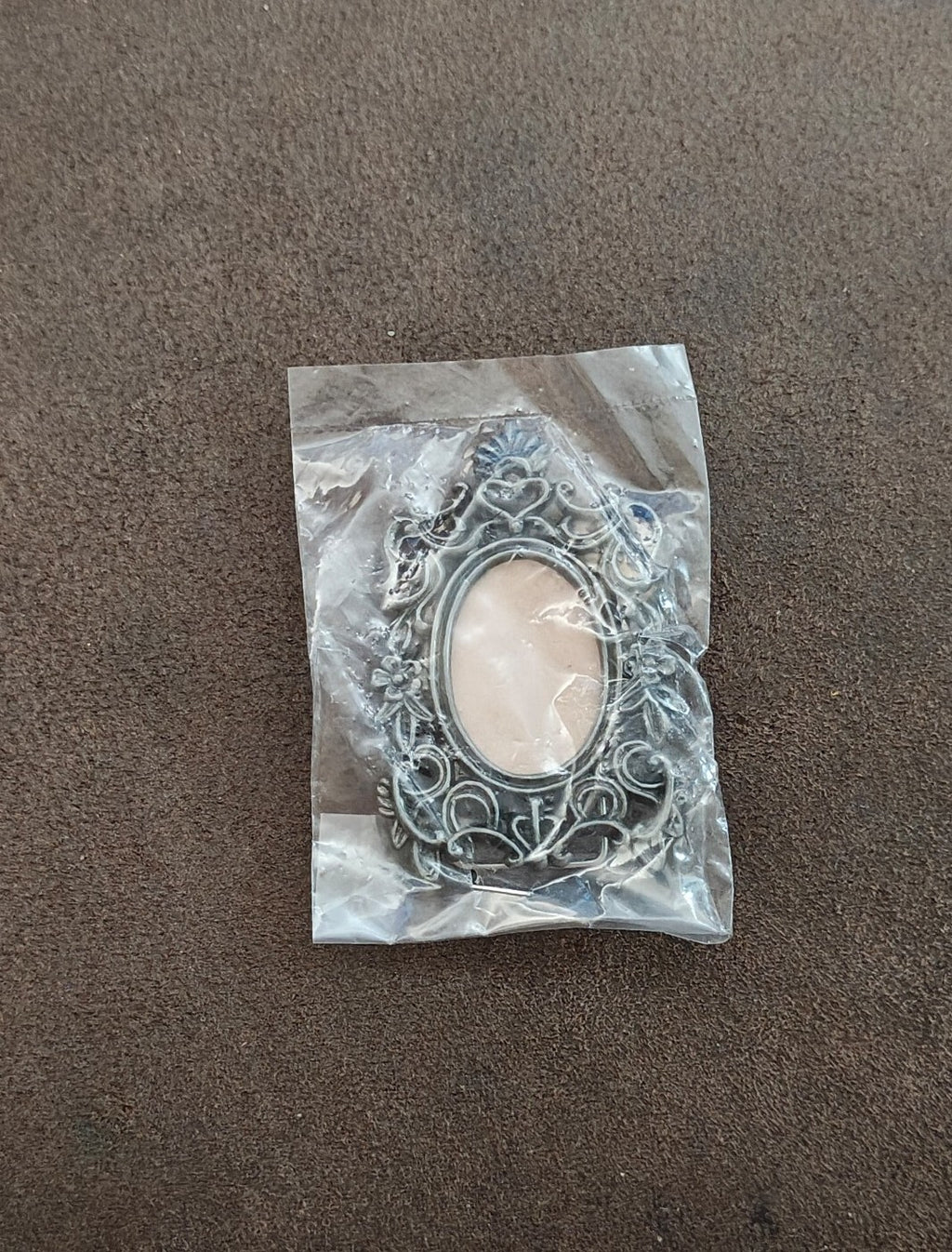 1970s/80s Pewter Tone Ornate Baroque/Victorian/Rococo Style Picture Frame NOS