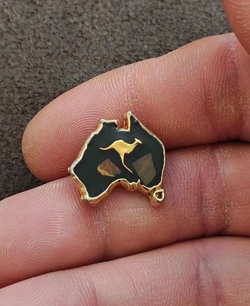 1970s/80s Australian Travel Souvenir Gold Tone Pin/Brooch