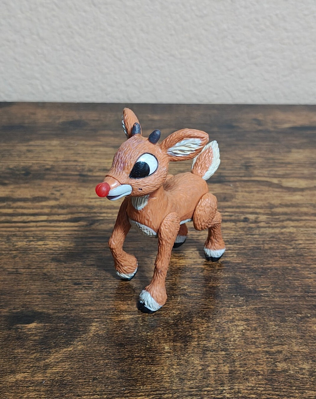 2000 Playing Mantis Rudolph The Red Nosed Reindeer Action Figure LIGHTS UP Works