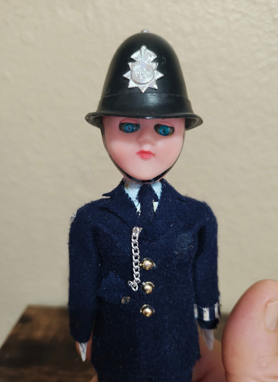 1950s/60s British Police Officer Sleepy Eyes Doll