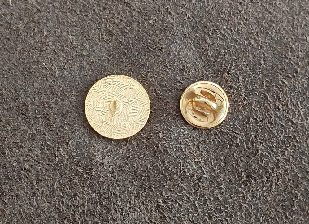 1980s Gold Tone United States Navy Seal Pin