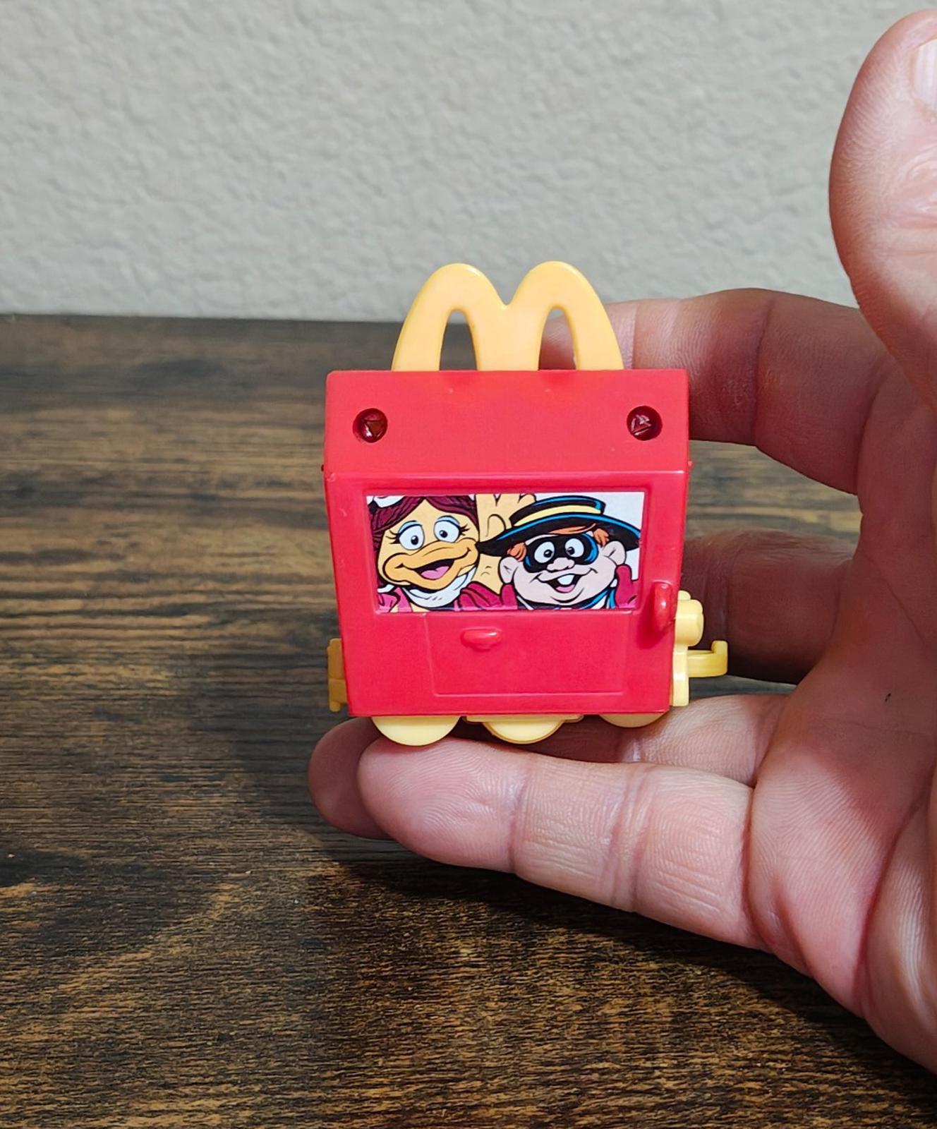 1994 Ronald McDonald Happy Meal Box Train Car #1