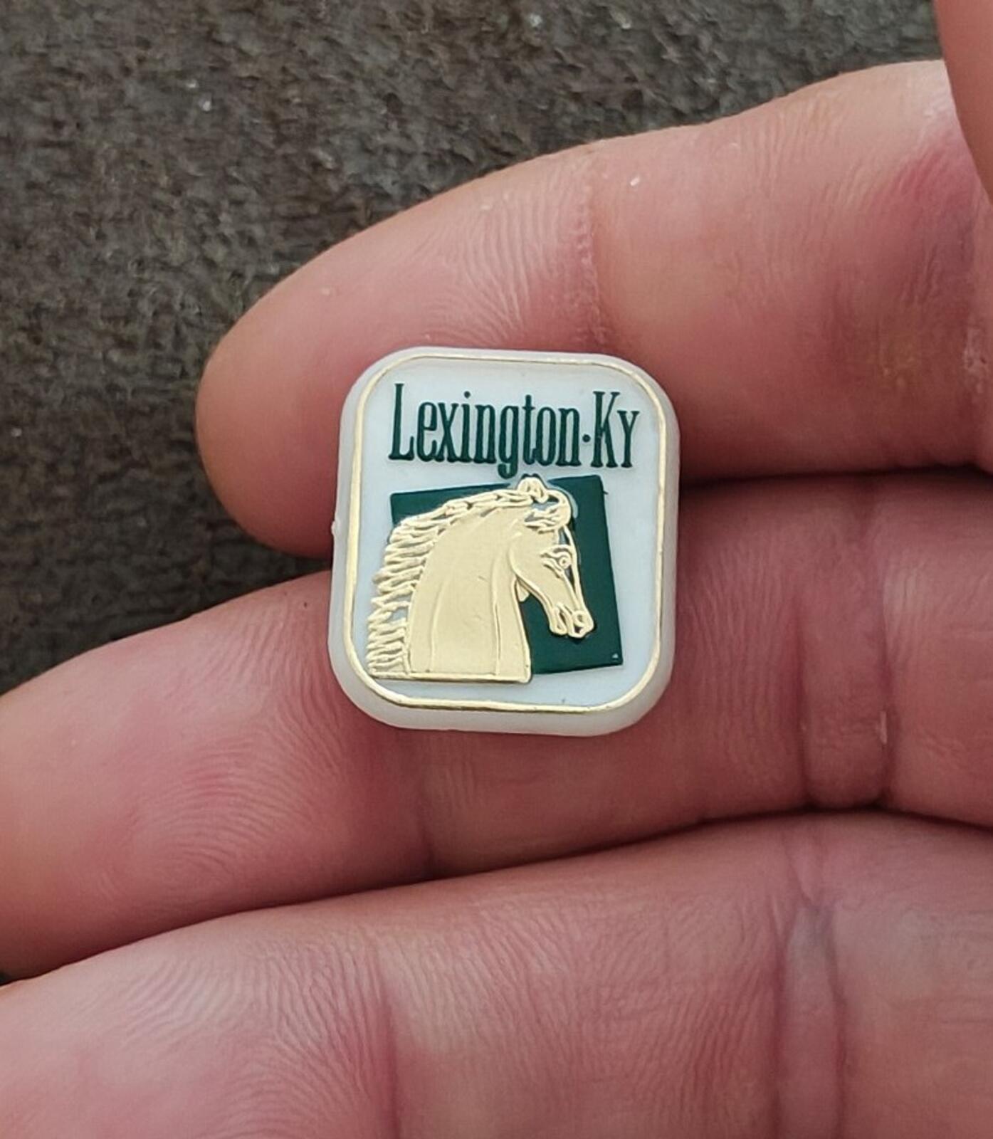 1970s/80s Lexington, Kentucky Travel Plastic Souvenir Pin