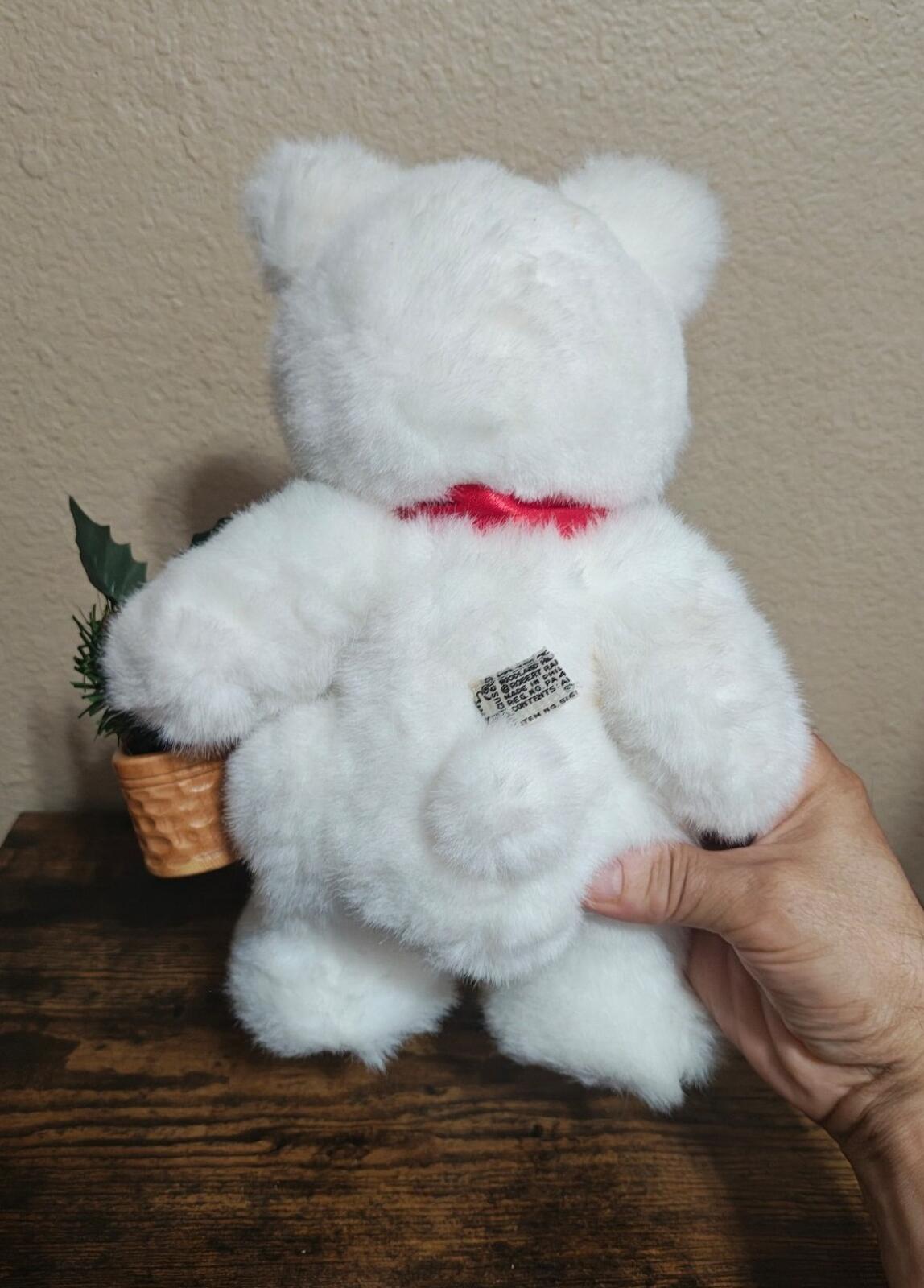 1993  Applause Alvin Bear from the Robert Raikes Sixth Christmas Edition Plush
