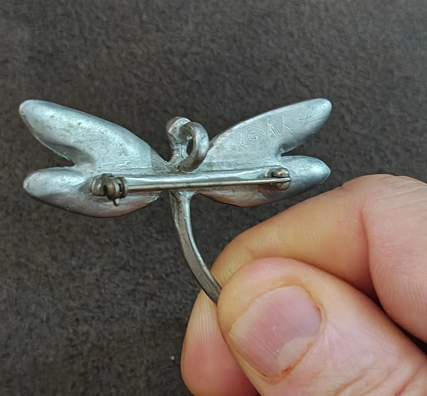1960's/70's Lovell Designs Dragonfly Pin Pendant
