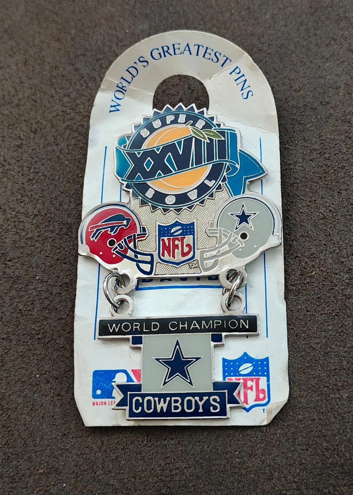 1994 Champion Dallas Cowboys Super Bowl XXVIII Commemorative Pin