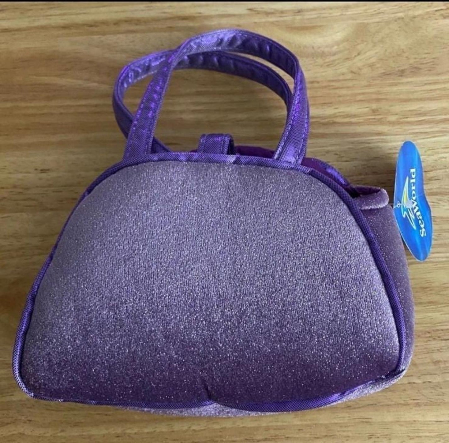 Cute & Colorful SeaWorld Purple Shimmer Little Purse