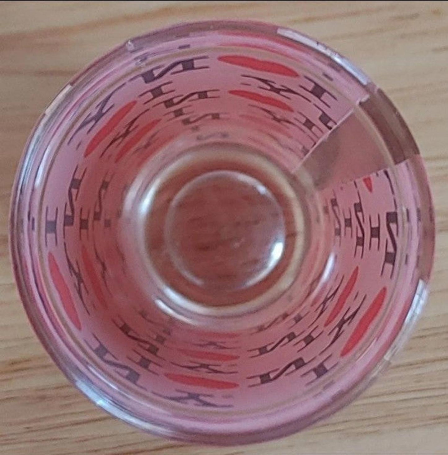 I Love New York Pink Cordial Double Shot Glass