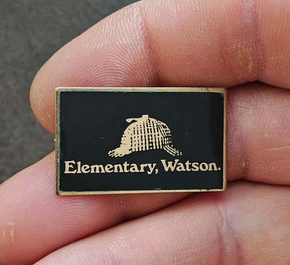 United Auto Workers Union Bimco Awards Gold Tone Black Enamel Pin