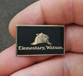 United Auto Workers Union Bimco Awards Gold Tone Black Enamel Pin