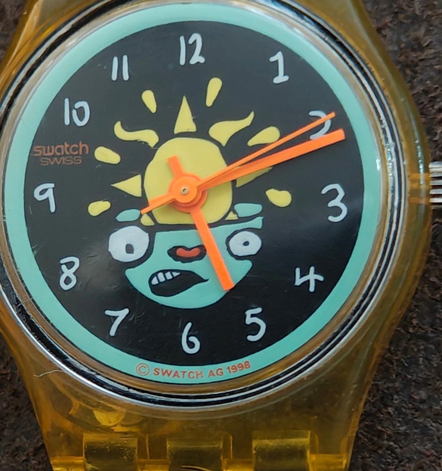 1998 Swatch Lady ULO Ladies Swatch Watch