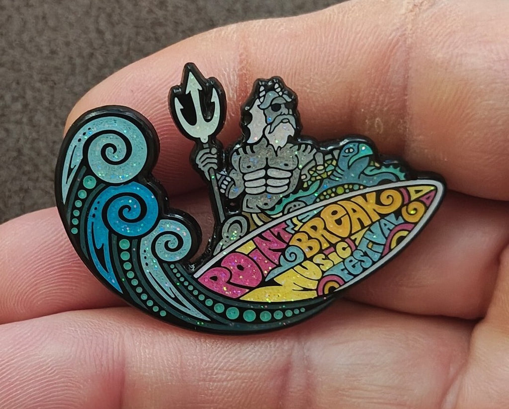 Danny Steinman Point Break Music Festival 2024 VIP Pin-LE 045/420 Low Number #45