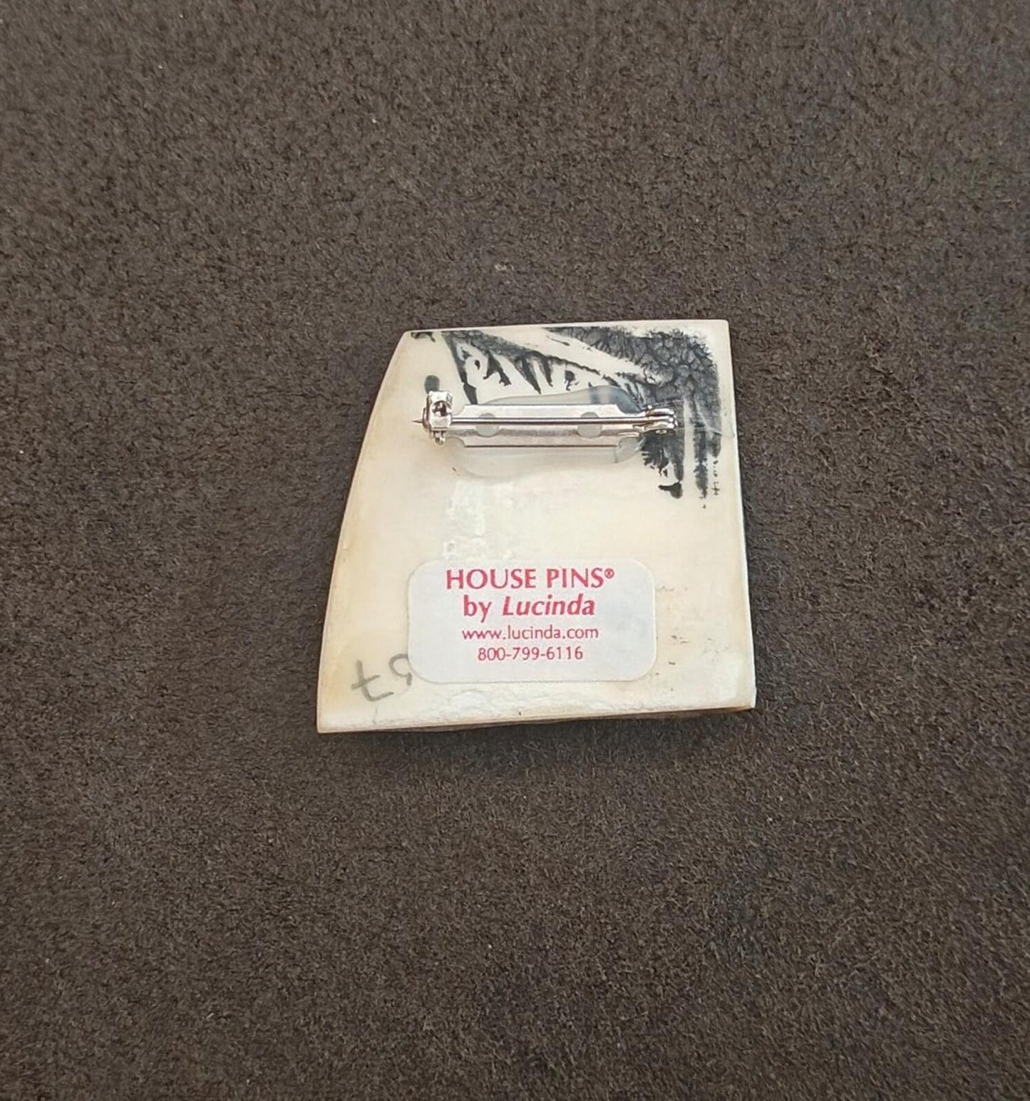 1980s/90s Rare Lucinda "House Pins" Pin.