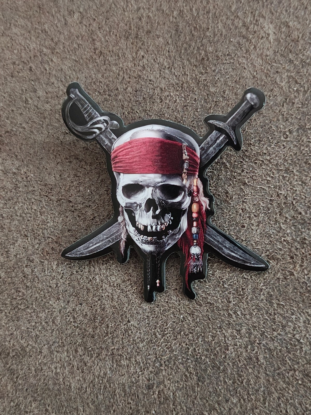 Disney Pirates of Caribbean On Stranger Tides Movie Premier Theater Promo Pin.