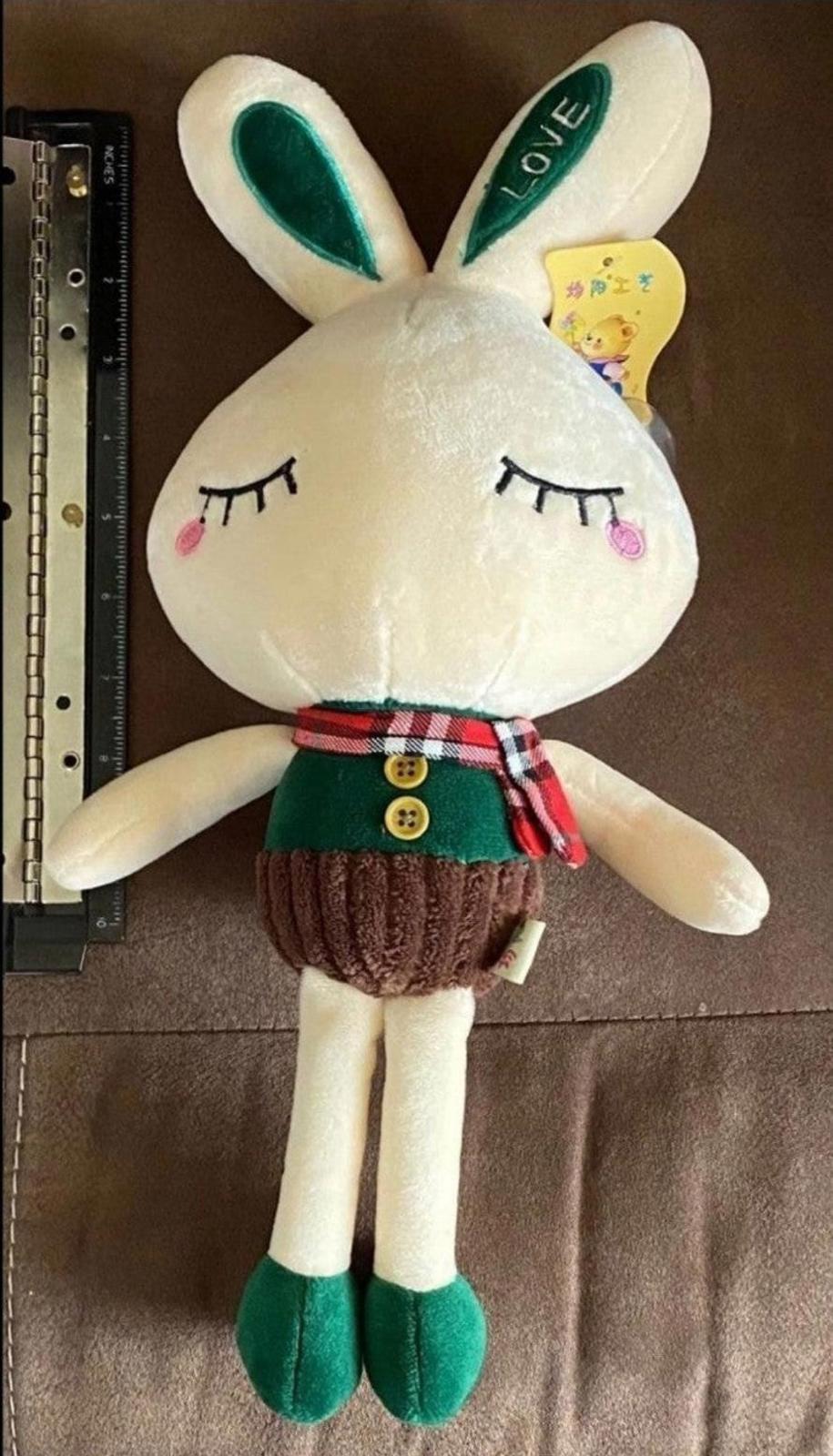 Adorable Love Easter Bunny Rabbit Plush