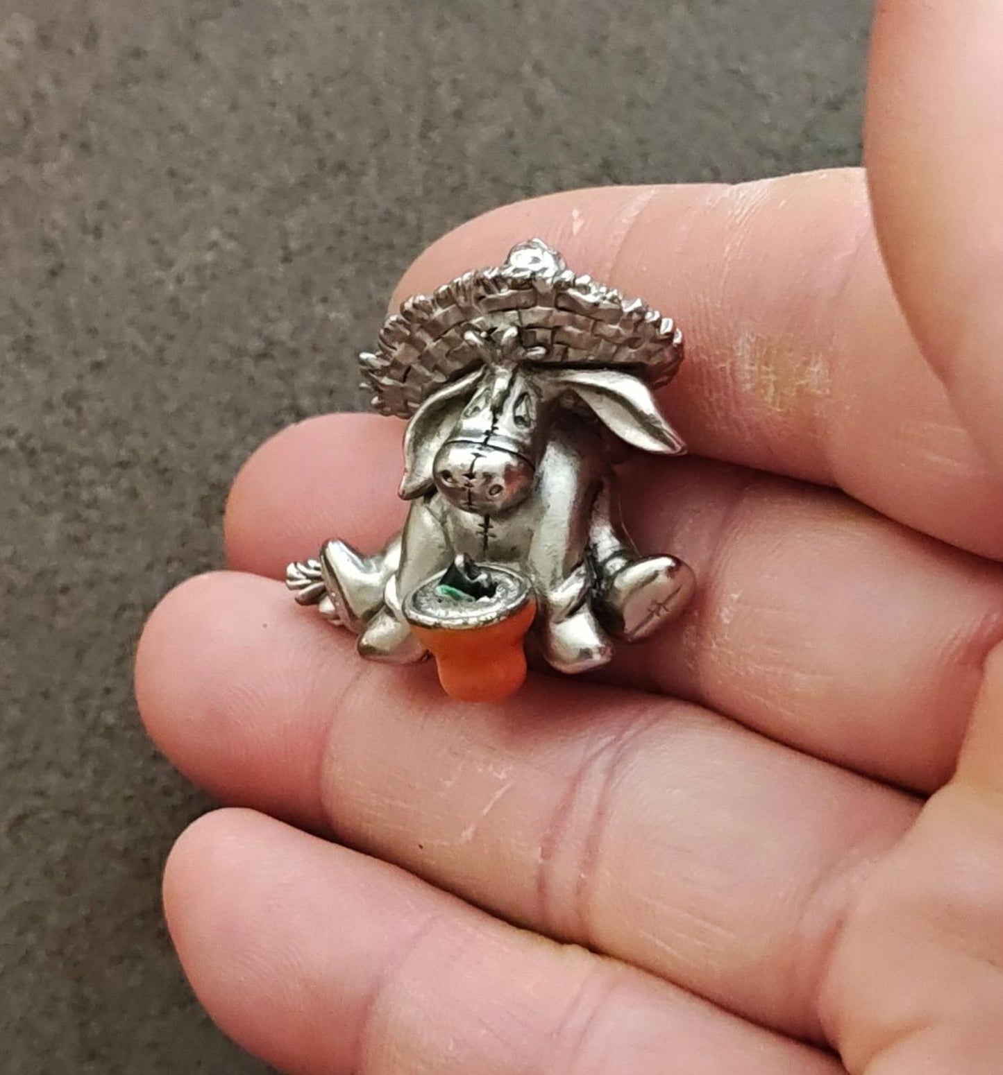 2000 Disney Eeyore Pewter Enamel Pin